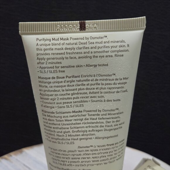 AHAVA Purifying Mud Mask – Dead Sea Minerals Deep Cleanse for Sensitive Skin - Picture 2 of 13